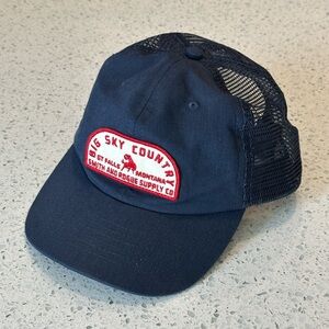 Smith & Rogue Big Sky Country Snapback Hat in Navy Blue